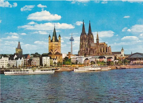 Köln - Kölnerdom From Rhein - Tyskland