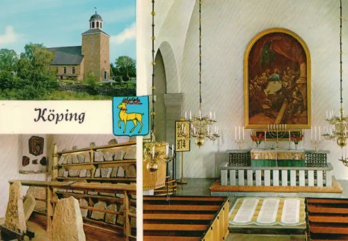 Köpingsvik - Köpings Kyrka Flerbild - Sverige