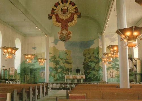 Kumla - Kumla Kyrka Interiör - Sverige
