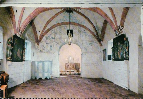 Visingsö - Kumlaby Kyrka Interiör - Sverige