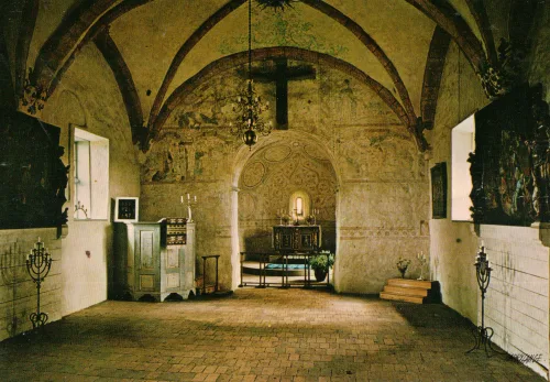 Visingsö - Kumlaby Kyrka Interiör - Sverige