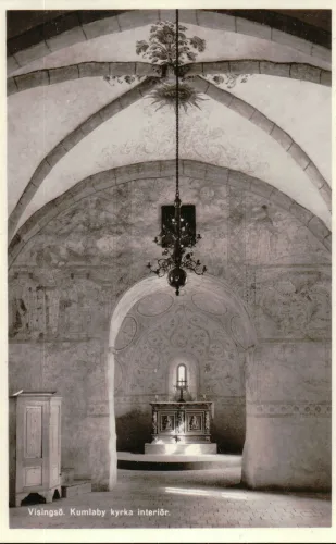 Visingsö - Kumlaby Kyrka Interiör - Sverige