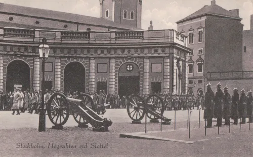 Stockholm - Kungliga Slottet - Högvakten - Sverige