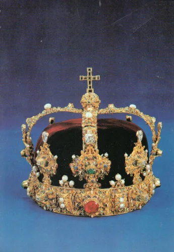 Stockholm - Kungliga Slottet - Skattkammaren Erik XIV´s Krona från1561 - Sverige