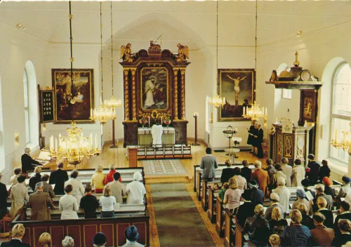 Valdemarsvik - Kyrkan Interiör - Sverige