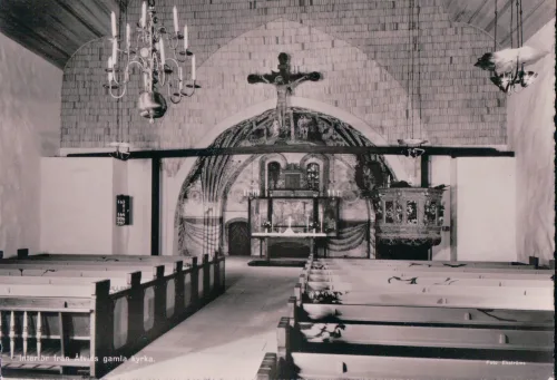 Åtvidaberg - Gamla Kyrkan Interiör - Sverige