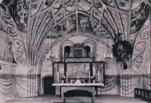 Åtvidaberg - Gamla Kyrkan Interiör - Sverige