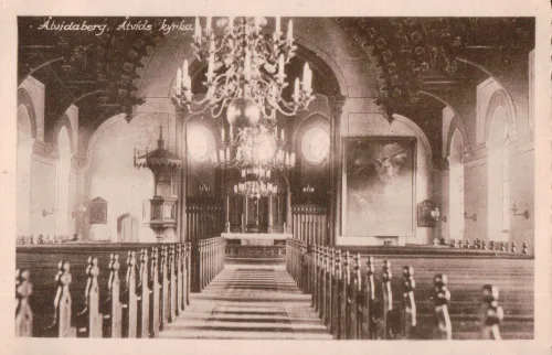 Åtvidaberg - Kyrkan Interiör - Sverige