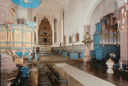 Falun - Kristine Kyrka Interiör - Sverige