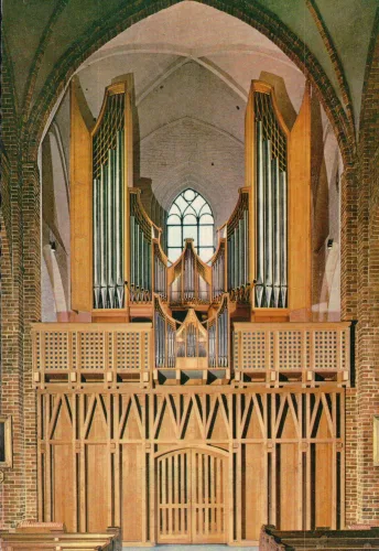Helsingborg - Sankta Mariakyrkan Orgel Marcussen - Sverige