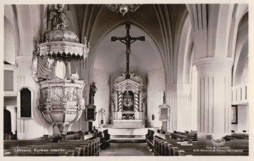 Leksand - Kyrkan Interiör - Sverige