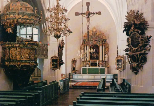 Leksand - Kyrkan Interiör - Sverige