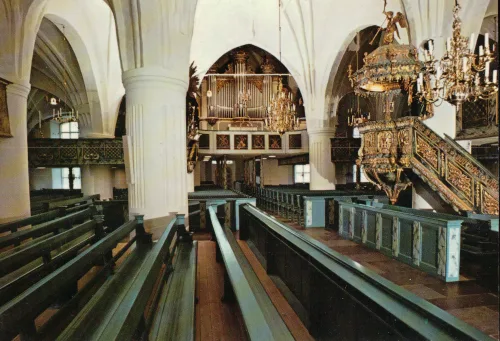 Leksand - Leksands Kyrka Interiör - Sverige