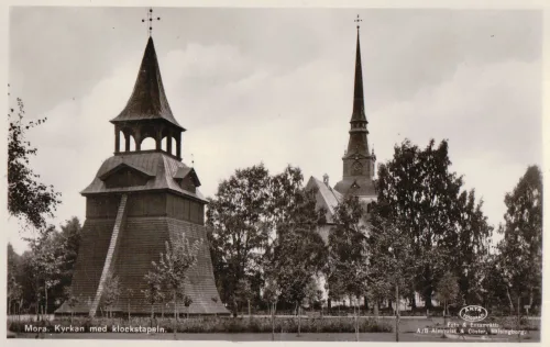 Mora - Kyrkan Klockstapeln - Sverige