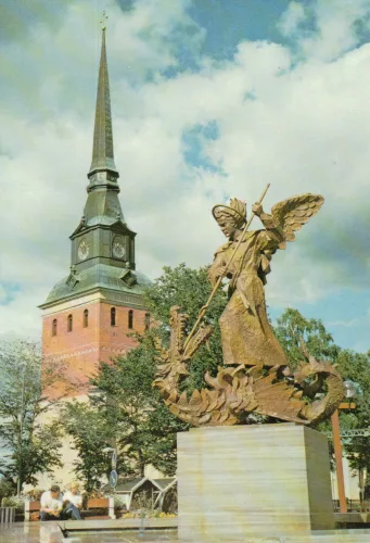 Mora - Kyrkan - Sankt Mikael Och Draken - Sverige