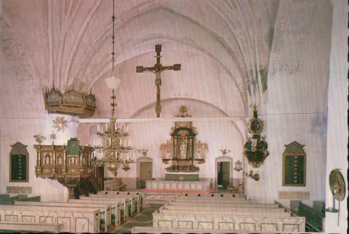 Rättvik - Kyrkan Interiör - Sverige