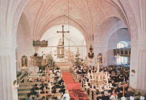 Rättvik - Kyrkan Interiör - Sverige