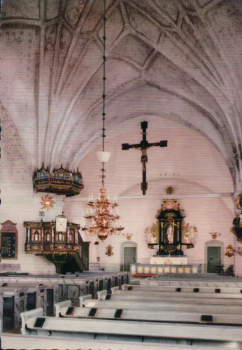 Rättvik - Kyrkan Interiör - Sverige
