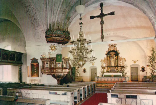 Rättvik - Kyrkan Interiör - Sverige