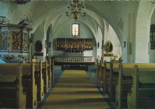 Söderköping - Drothems Kyrka Interiör - Sverige