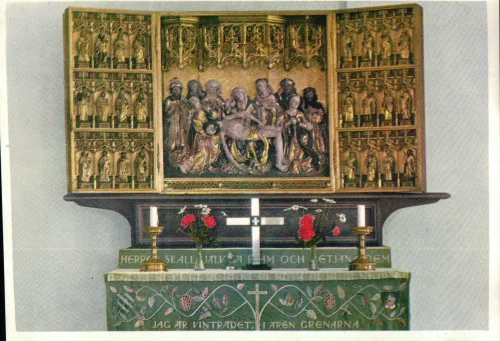 Söderköping - St Laurentii Kyrka Altarskåpet - Sverige