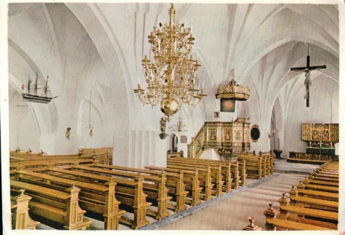 Söderköping - St Laurentii Kyrka Interiör - Sverige