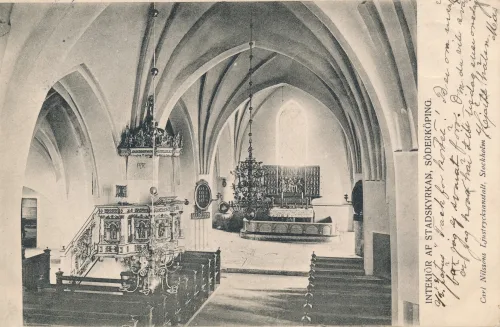 Söderköping - St Laurentii Kyrka Interiör - Sverige