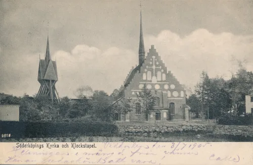 Söderköping - St Laurentii Kyrka Och Klockstapel - Sverige