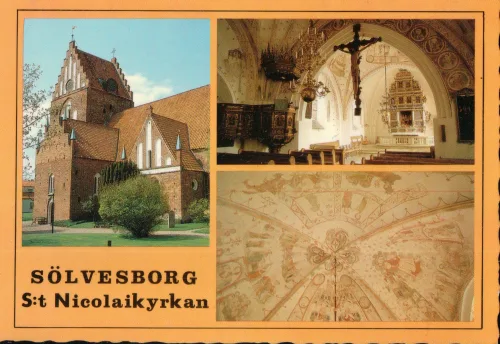 Sölvesborg - St Nicolai kyrka - Sverige