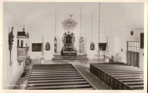 Läckeby - Åby Kyrka Interiör- Sverige