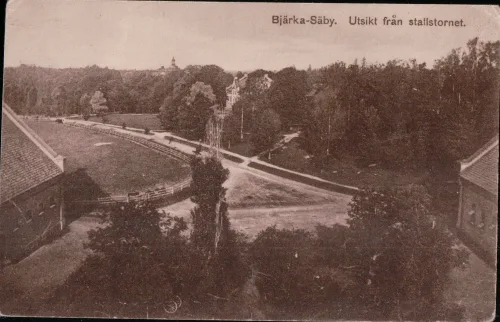 Bjärka-Säby - Utsikt Från Stalltornet - Sverige