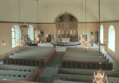 Lagan - Berga Kyrka Interiör - Sverige