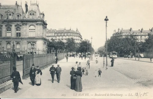 Le Havre - Boulevard De Strasbourg - Frankrike