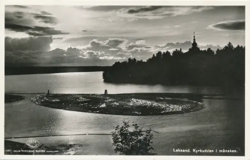 Leksand - Kyrkudden I Månsken - Sverige