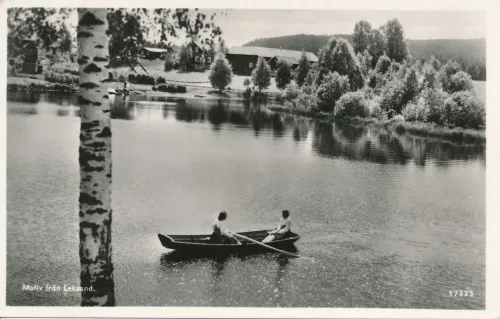 Leksand - Vy över- Sverige