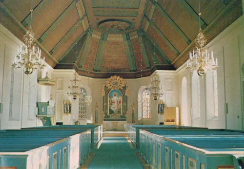 Lima - Kyrkan Interiör - Sverige