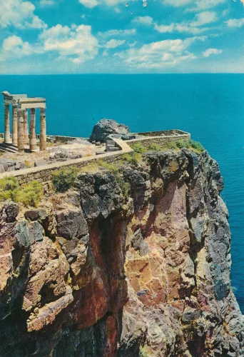 Rhodos- Lindos Acropolis - Grekland