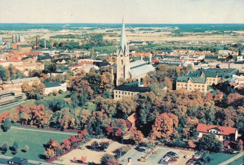Linköping - Domkyrkan Flygfoto - Sverige