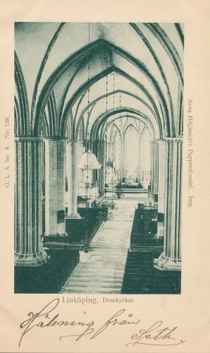 Linköping - Domkyrkan Interiör - Sverige