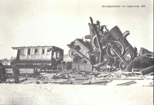 Malmslätt - Järnvägsolyckan Vid Lagerlunda 1875 - Sverige