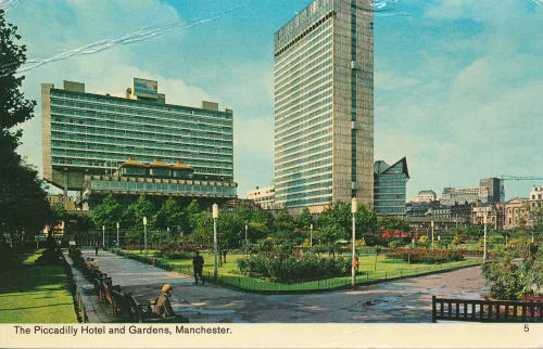 Manchester - Picadilly Hotel And Gardens - Storbritannien