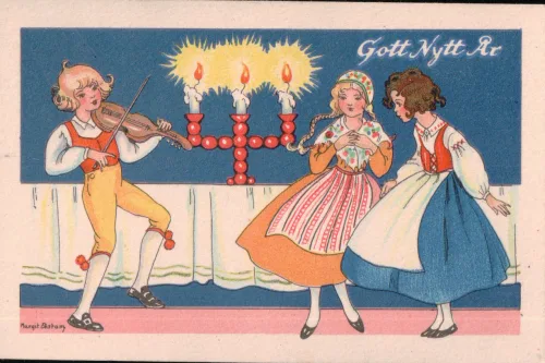 Gott Nytt År - Margit Ekstam