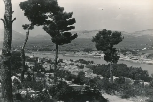 Metković - View Over- Kroatien