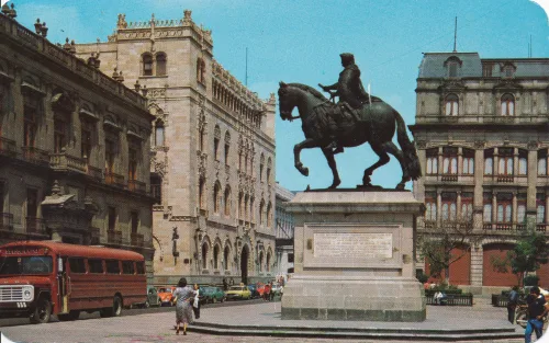 Mexico City - Equestrian Statue Of Charles IV - Mexiko