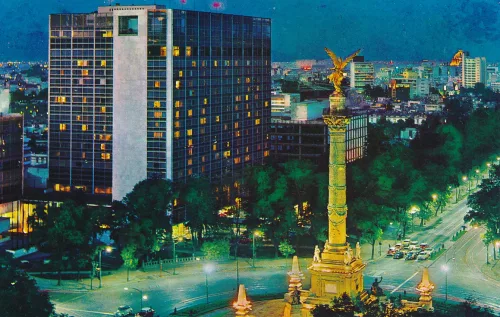 Mexico City - Hotel Maria Isabel Independence Monument - Mexiko