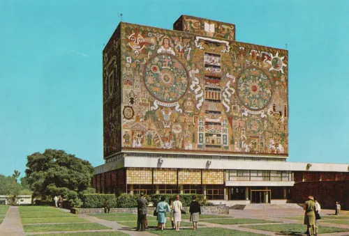 Mexico City - University City Library - Mexiko