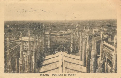Milano - View From The Dome - Italien