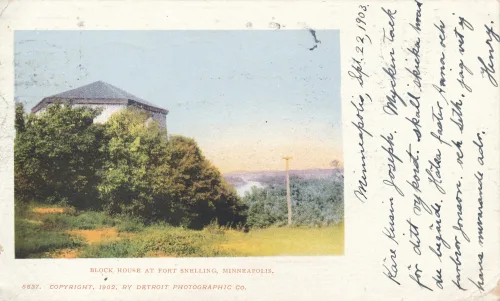 Minneapolis - Block House At Fort Snelling - Usa