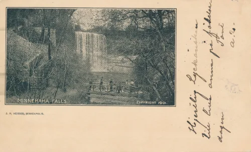 Minneapolis - Minnehaha Falls - Usa