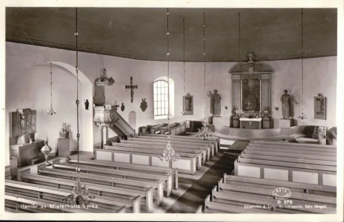 Misterhult - Misterhults Kyrka Interiör - Sverige